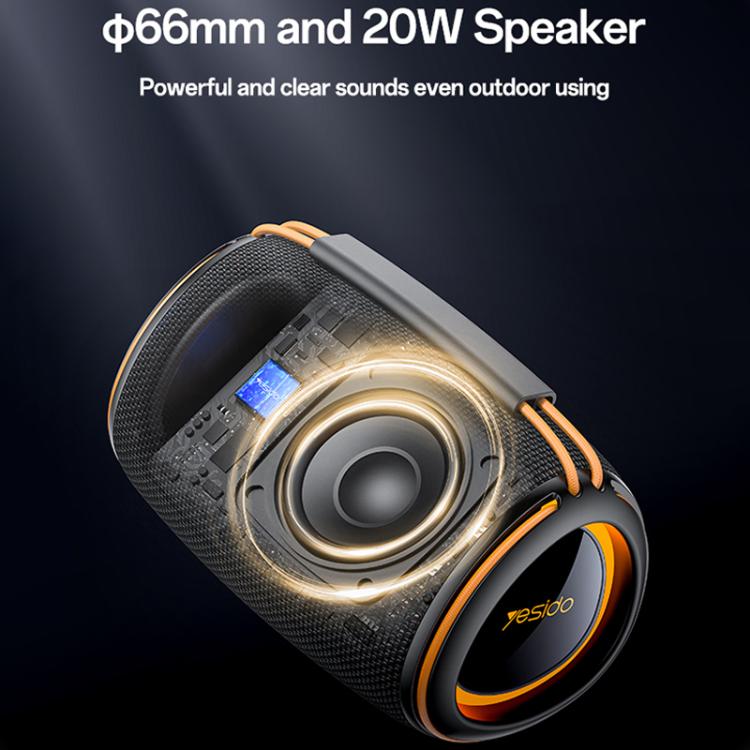 Yesido YSW39 20W Outdoor Portable Bluetooth Speaker, YSW39