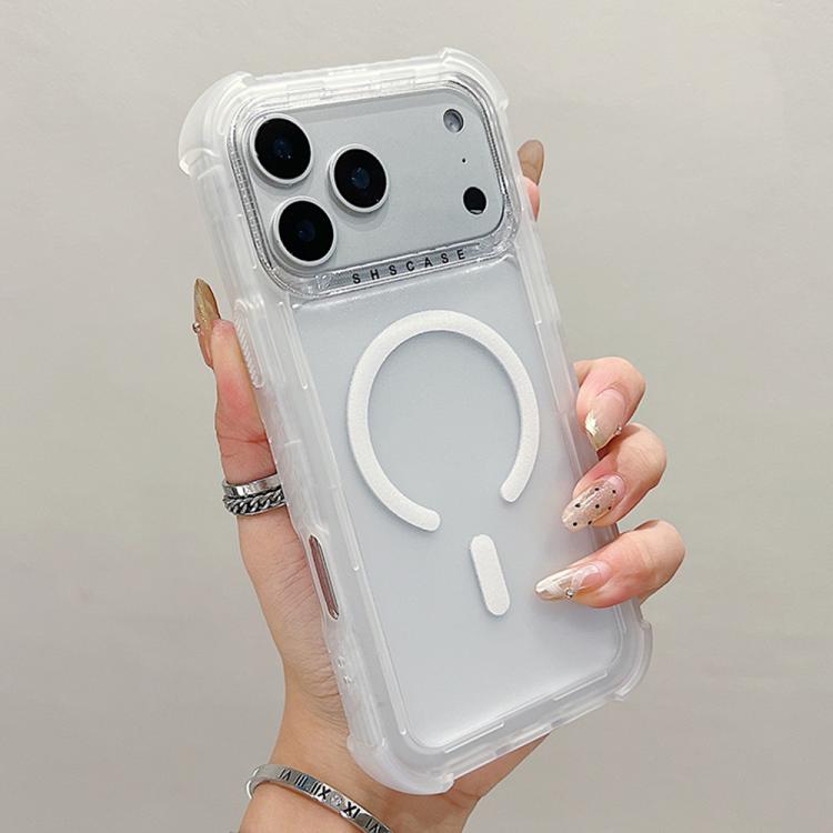 Transparent Matte TPU Hybrid PC 3-in-1 MagSafe Phone Case, For iPhone 17 Pro Max, For iPhone 17 Pro, For iPhone 17, For iPhone Air, For iPhone 16 Pro Max, For iPhone 16 Pro, For iPhone 16 Plus, For iPhone 16