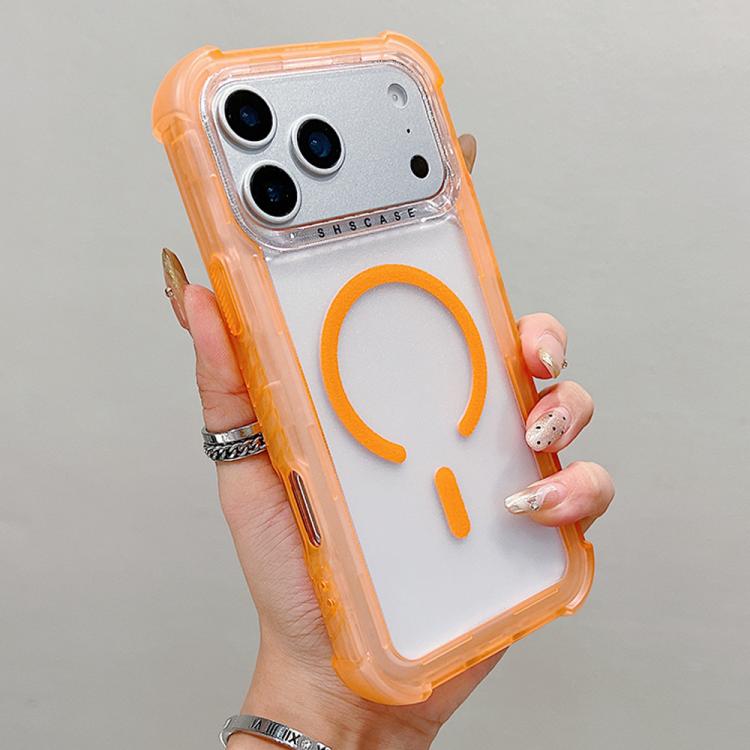 Transparent Matte TPU Hybrid PC 3-in-1 MagSafe Phone Case, For iPhone 17 Pro Max, For iPhone 17 Pro, For iPhone 17, For iPhone Air, For iPhone 16 Pro Max, For iPhone 16 Pro, For iPhone 16 Plus, For iPhone 16