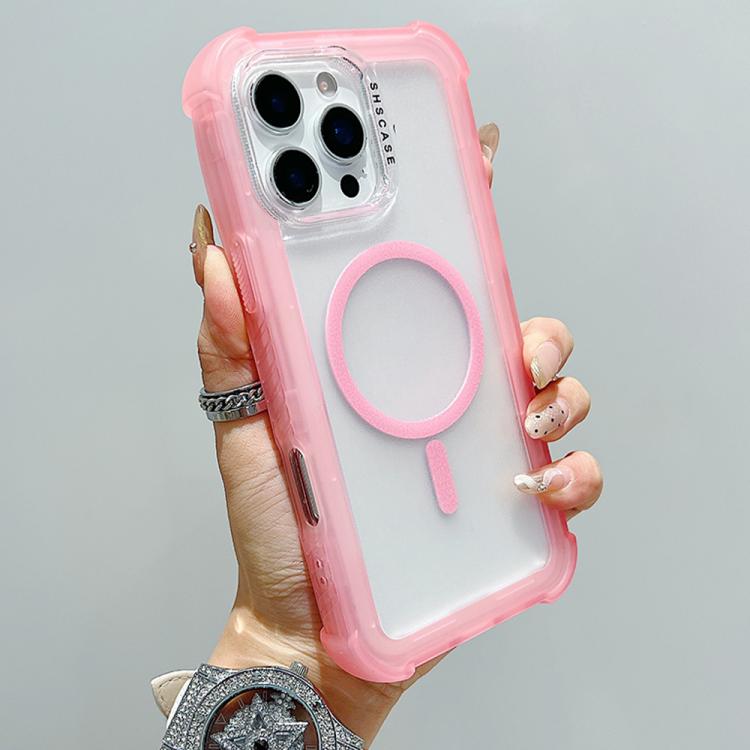 Transparent Matte TPU Hybrid PC 3-in-1 MagSafe Phone Case, For iPhone 17 Pro Max, For iPhone 17 Pro, For iPhone 17, For iPhone Air, For iPhone 16 Pro Max, For iPhone 16 Pro, For iPhone 16 Plus, For iPhone 16