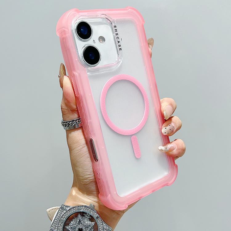 Transparent Matte TPU Hybrid PC 3-in-1 MagSafe Phone Case, For iPhone 17 Pro Max, For iPhone 17 Pro, For iPhone 17, For iPhone Air, For iPhone 16 Pro Max, For iPhone 16 Pro, For iPhone 16 Plus, For iPhone 16