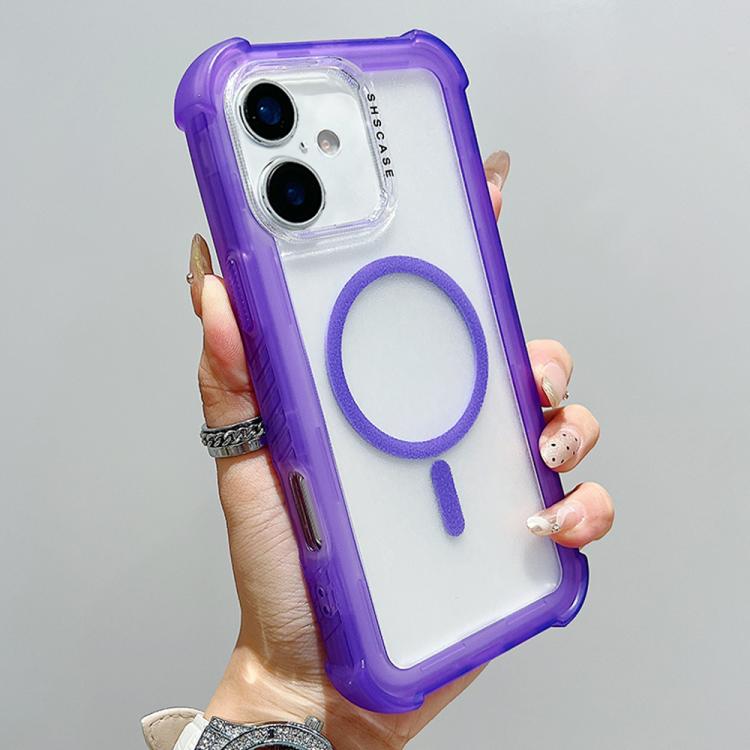 Transparent Matte TPU Hybrid PC 3-in-1 MagSafe Phone Case, For iPhone 17 Pro Max, For iPhone 17 Pro, For iPhone 17, For iPhone Air, For iPhone 16 Pro Max, For iPhone 16 Pro, For iPhone 16 Plus, For iPhone 16