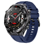 xDfind Black Buckle Sport Silicone Watch Band, For Huawei Watch Ultimate 2