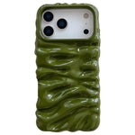 Cream Texture Electroplating TPU Full Coverage Phone Case, For iPhone 17 Pro Max, For iPhone 17 Pro