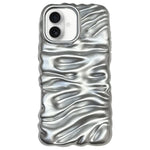 Cream Texture Electroplating TPU Full Coverage Phone Case, For iPhone 17, For iPhone 16 Pro Max