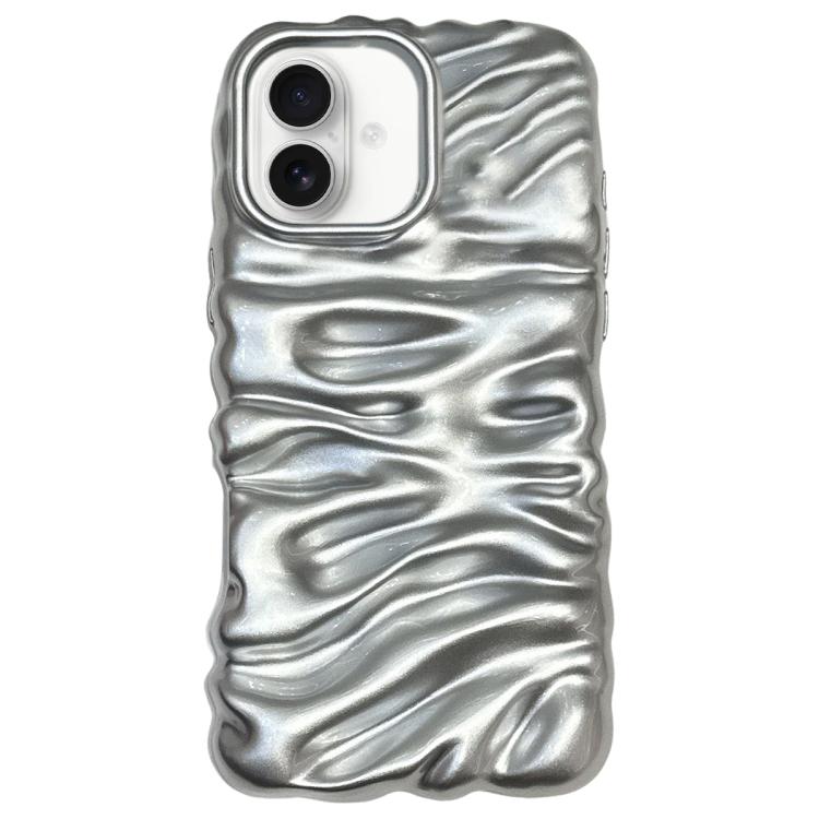Cream Texture Electroplating TPU Full Coverage Phone Case, For iPhone 17, For iPhone 16 Pro Max