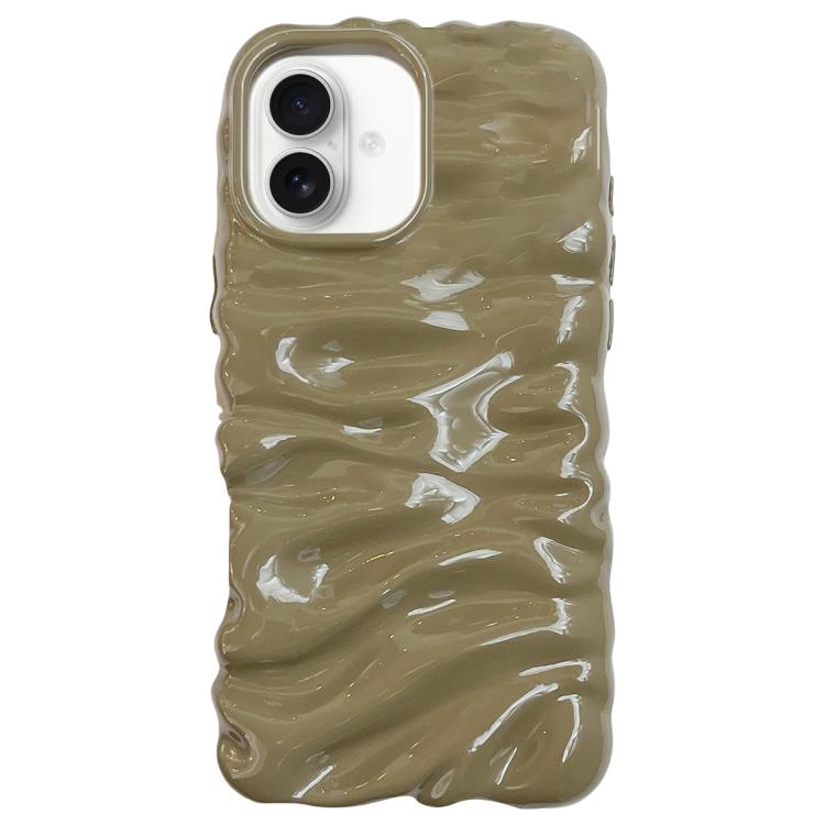 Cream Texture Electroplating TPU Full Coverage Phone Case, For iPhone 17, For iPhone 16 Pro Max