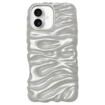 Cream Texture Electroplating TPU Full Coverage Phone Case, For iPhone 17, For iPhone 16 Pro Max