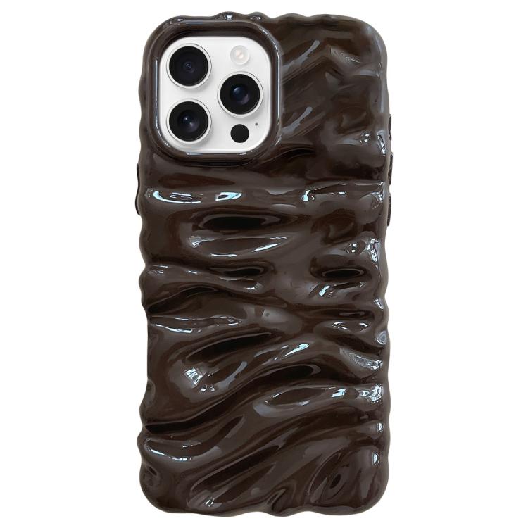 Cream Texture Electroplating TPU Full Coverage Phone Case, For iPhone 17, For iPhone 16 Pro Max