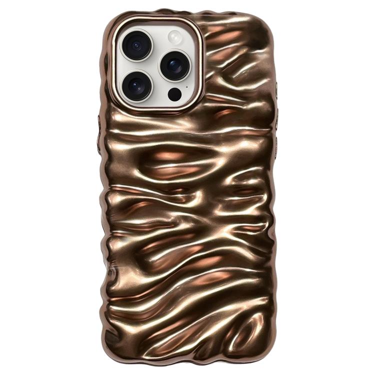 Cream Texture Electroplating TPU Full Coverage Phone Case, For iPhone 15 Pro, For iPhone 15 Plus, For iPhone 15, For iPhone 14 Plus, For iPhone 14