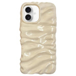 Cream Texture Electroplating TPU Full Coverage Phone Case, For iPhone 18, For iPhone 18 Pro