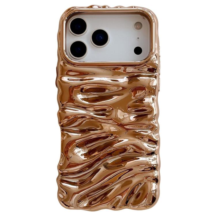 Cream Texture Electroplating TPU Full Coverage Phone Case, For iPhone 18, For iPhone 18 Pro