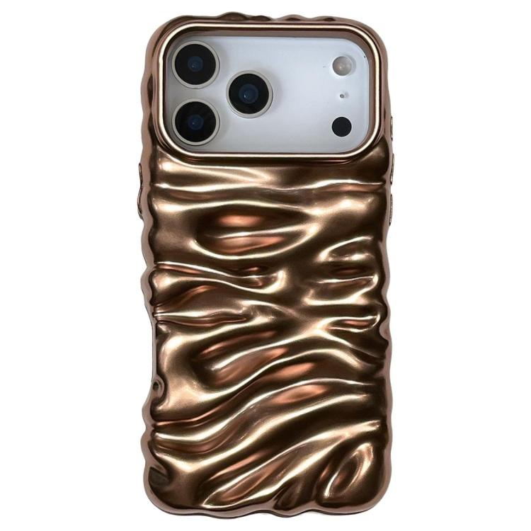Cream Texture Electroplating TPU Full Coverage Phone Case, For iPhone 18, For iPhone 18 Pro