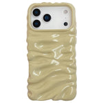 Cream Texture Electroplating TPU Full Coverage Phone Case, For iPhone 18, For iPhone 18 Pro