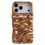 Cream Texture Electroplating TPU Full Coverage Phone Case, For iPhone 18 Pro Max, For iPhone 17 Pro Max, For iPhone 17 Pro