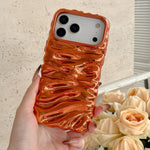 Cream Texture Electroplating TPU Full Coverage Phone Case, For iPhone 17 Pro Max, For iPhone 17 Pro