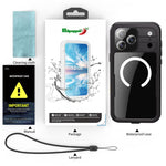 RedPepper IP68 Waterproof Triple-proof MagSafe Phone Case, For iPhone 17 Pro Max, For iPhone 17 Pro, For iPhone Air