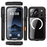 RedPepper IP68 Waterproof Triple-proof MagSafe Phone Case, For iPhone 18 Pro / 17 Pro, For iPhone 18 Pro Max / 17 Pro Max, For iPhone Air