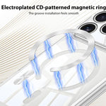 GKK Phantom CD Pattern Magnetic MagSafe Transparent Phone Case, For iPhone 17 Pro Max, For iPhone 17 Pro