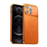 Corning Glass Plating Large Window MagSafe Phone Case, For iPhone 12 Pro, For iPhone 11 Pro Max, For iPhone 11