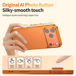 Corning Glass Plating Large Window MagSafe Phone Case, For iPhone 12 Pro, For iPhone 11 Pro Max, For iPhone 11