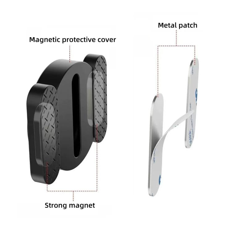 xDfind Electric Motorcycles Magnet Tracker Silicone Protective Cover, For AirTag 2nd Gen / AirTag 1st Gen