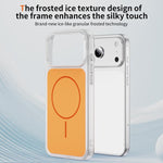 Crystal Frosted Skin Feel Magnetic MagSafe Phone Case, For iPhone 17 Pro Max, For iPhone 17 Pro, For iPhone 17, For iPhone Air