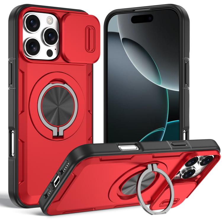 Camshield Rotation Holder MagSafe Phone Case, For iPhone 17 Pro Max, For iPhone 17 Pro, For iPhone 16 Pro Max, For iPhone 16 Pro, For iPhone 16 Plus, For iPhone 16, For iPhone 15 Pro Max, For iPhone 15 Pro