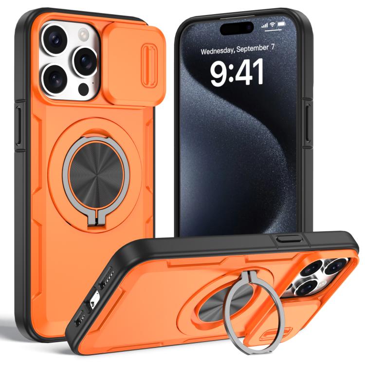 Camshield Rotation Holder MagSafe Phone Case, For iPhone 17 Pro Max, For iPhone 17 Pro, For iPhone 16 Pro Max, For iPhone 16 Pro, For iPhone 16 Plus, For iPhone 16, For iPhone 15 Pro Max, For iPhone 15 Pro