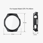 xDfind Plating Tempered Film Integrated TPU Watch Protective Cover, For Huawei Watch GT 6 Pro 46mm, For Huawei Watch GT 6 46mm, For Huawei Watch GT 6 41mm
