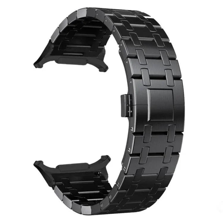 Butterfly Buckle Titanium Alloy Watch Band, For Samsung Galaxy Watch Ultra 47mm / Ultra 2025, For Samsung Galaxy Watch8 / Watch8 Classic