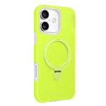 Jelly Liquid Silicone MagSafe Holder Phone Case, For iPhone 17 Pro Max, For iPhone 17 Pro, For iPhone 17, For iPhone Air, For iPhone 16 Pro Max