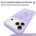 Jelly Liquid Silicone MagSafe Holder Phone Case, For iPhone 17 Pro Max, For iPhone 17 Pro, For iPhone 17, For iPhone Air, For iPhone 16 Pro Max