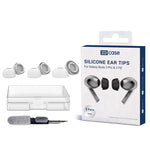 XDcase 3 Pairs Silicone Ear Tips with Storage & Cleaning Kit, For Galaxy Buds3 Pro / 4 Pro