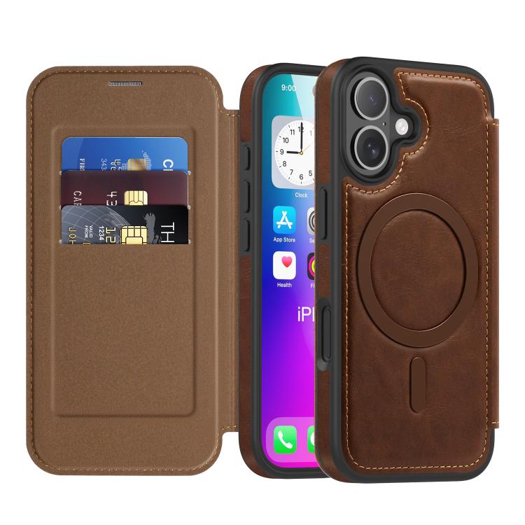 Linton MagSafe Leather Phone Case, For iPhone 17 Pro Max, For iPhone 17 Pro, For iPhone 17, For iPhone Air