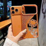 Electroplated TPU Lotus Hollow-carved  Rhinestone Glitter Phone Case, For iPhone 13 Pro, For iPhone 13, For iPhone 12, For iPhone 12 Pro Max, For iPhone 12 Pro, For iPhone 11 Pro Max, For iPhone 11