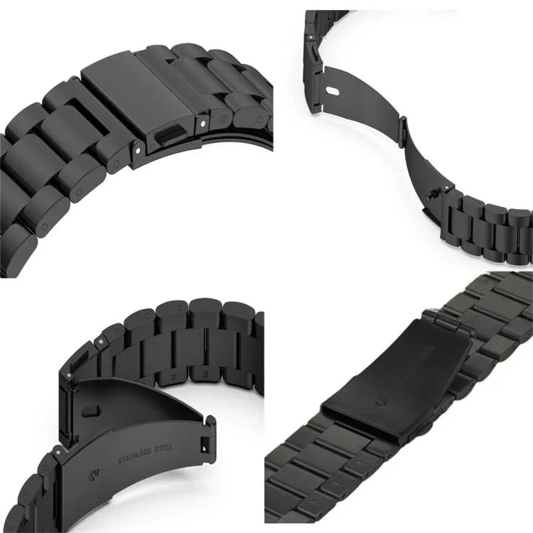 5 Pack xDfind Three Beads Fold Buckle Stainless Steel Watch Band, For Apple Watch 42 / 44 / 45 / 46 / 49mm, For Apple Watch 38 / 40 / 41 / S11 42mm