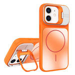 AG Frosted Lens Holder MagSafe Phone Case, For iPhone 12, For iPhone 12 Pro Max, For iPhone 12 Pro, For iPhone 11