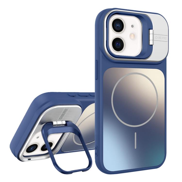 AG Frosted Lens Holder MagSafe Phone Case, For iPhone 12, For iPhone 12 Pro Max, For iPhone 12 Pro, For iPhone 11
