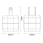 Yesido YC16U PD 35W Type-C Mini Ice Cube Fast Charger, US Plug