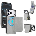 YM030 Retro Faux Leather Magnetic Detachable Wallet Phone Case, For iPhone 17 Pro Max, For iPhone 17 Pro
