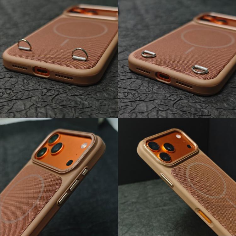Skin Feel PC + Technology Cloth Magnetic Phone Case, For iPhone 18 Pro / 17 Pro, For iPhone 18 Pro Max / 17 Pro Max