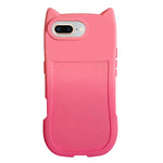 Gradient Cat Ear Design TPU Phone Case, For iPhone 7 Plus/8 Plus