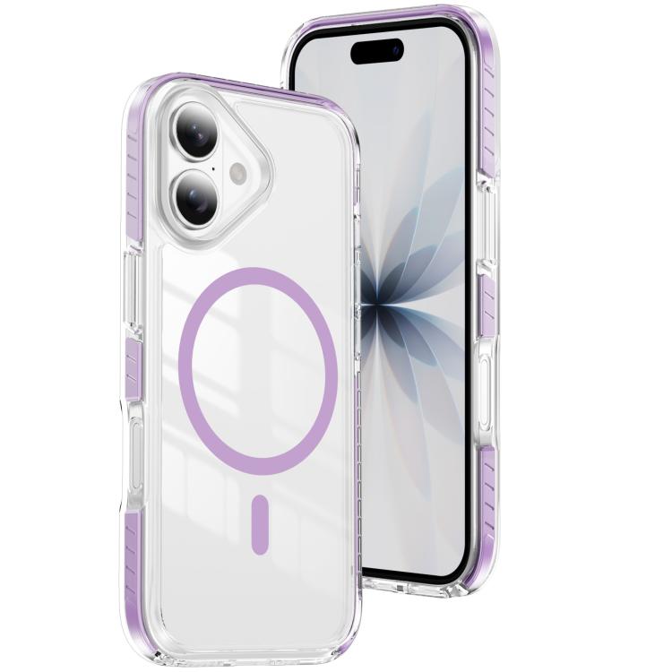 Crystal Shield Clear Magnetic Acrylic Hybrid TPU Phone Case, For iPhone 17 Pro Max, For iPhone 17 Pro, For iPhone 17, For iPhone Air, For iPhone 16 Pro Max, For iPhone 16 Pro