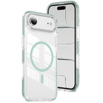 Crystal Shield Clear Magnetic Acrylic Hybrid TPU Phone Case, For iPhone Air, For iPhone 16 Pro Max, For iPhone 16 Pro, For iPhone 16 Plus, For iPhone 16, For iPhone 15 Pro Max