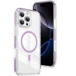 Crystal Shield Clear Magnetic Acrylic Hybrid TPU Phone Case, For iPhone 17 Pro Max, For iPhone 17 Pro, For iPhone 17, For iPhone Air, For iPhone 16 Pro Max, For iPhone 16 Pro
