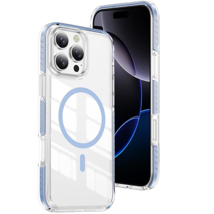 Crystal Shield Clear Magnetic Acrylic Hybrid TPU Phone Case, For iPhone 16 Pro Max, For iPhone 16 Pro, For iPhone 16 Plus, For iPhone 16, For iPhone 15 Pro Max, For iPhone 15 Pro