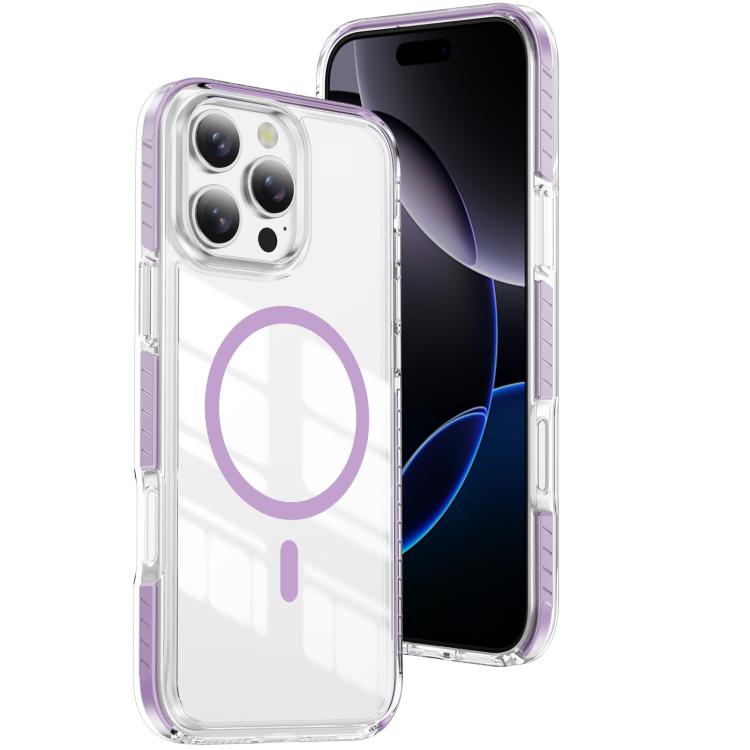 Crystal Shield Clear Magnetic Acrylic Hybrid TPU Phone Case, For iPhone 17 Pro Max, For iPhone 17 Pro, For iPhone 17, For iPhone Air, For iPhone 16 Pro Max, For iPhone 16 Pro