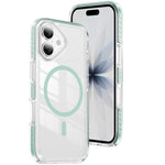 Crystal Shield Clear Magnetic Acrylic Hybrid TPU Phone Case, For iPhone 16 Plus, For iPhone 16, For iPhone 15 Pro Max, For iPhone 15 Pro, For iPhone 15 Plus, For iPhone 15