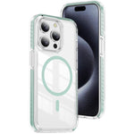 Crystal Shield Clear Magnetic Acrylic Hybrid TPU Phone Case, For iPhone 16 Plus, For iPhone 16, For iPhone 15 Pro Max, For iPhone 15 Pro, For iPhone 15 Plus, For iPhone 15
